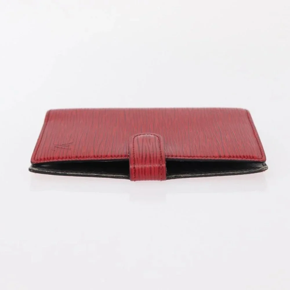 LOUIS VUITTON Epi Agenda PM Day Planner Cover Red